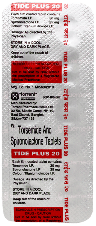 Tide Plus 20 Tablet 10
